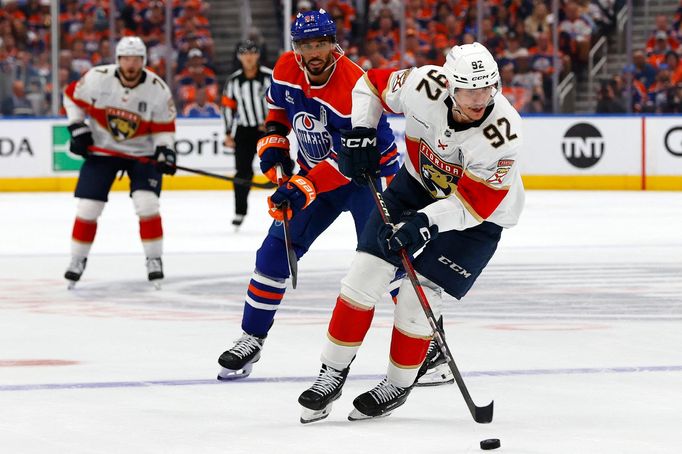 Tomáš Nosek ve finále Stanley Cupu 2025