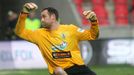 Fotbal, Gambrinus liga, Slavia - Jablonec: Michal Špit