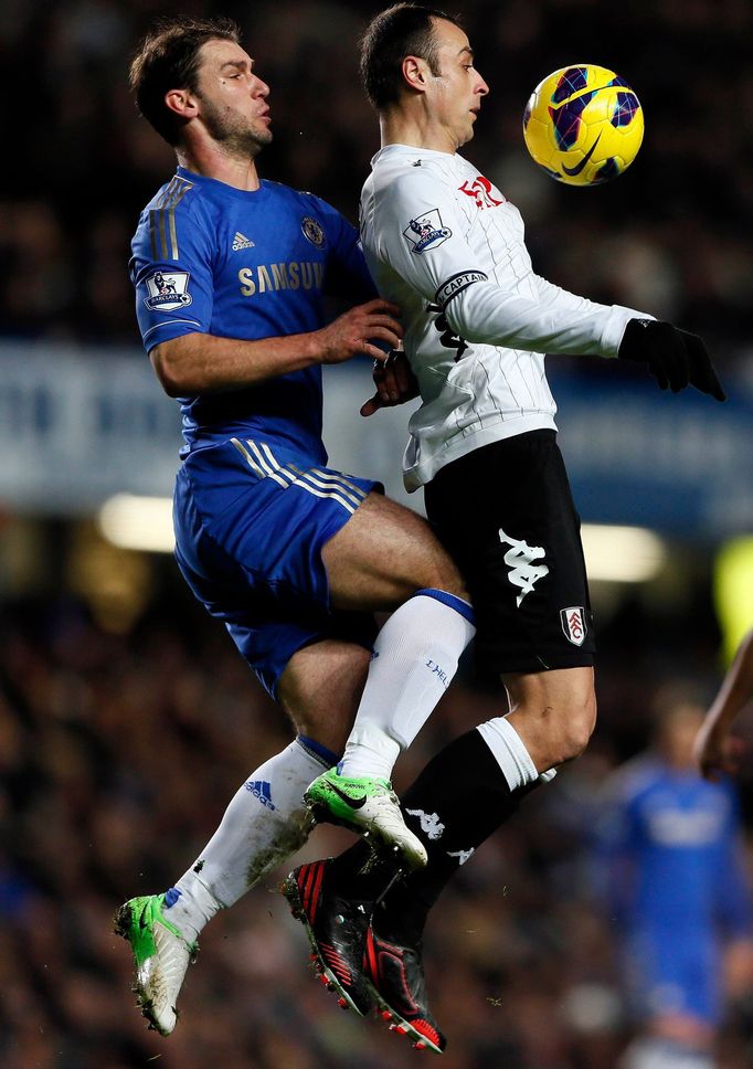 Chelsea - Fulham (Ivanovič vs Berbatov)