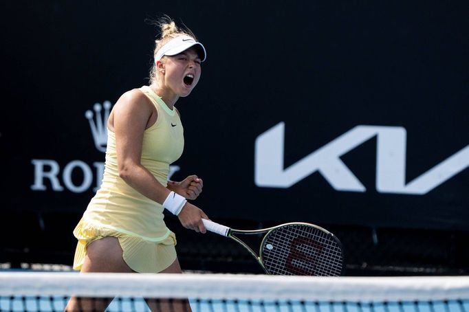 Brenda Fruhvirtová, Australian Open 2024, 1. kolo