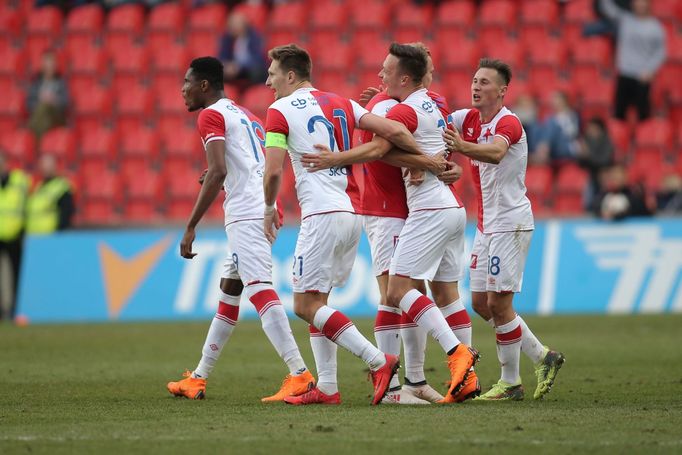 HL, Slavia-Olomouc: radost Slavie