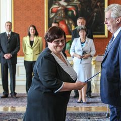 Jmenování vlády Jiřího Rusnoka - Marie Benešová