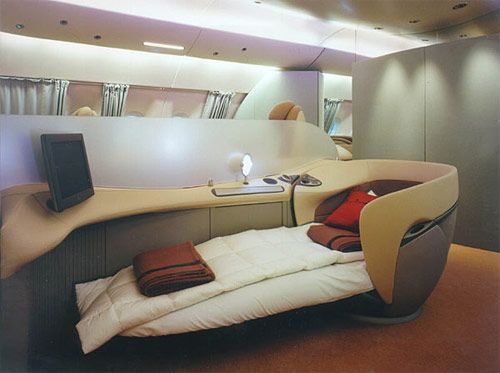 Interiér Airbusu A380