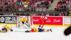 Hokejová CHL 2017/18: Třinec - Esbjerg 9:1, David Cienciala