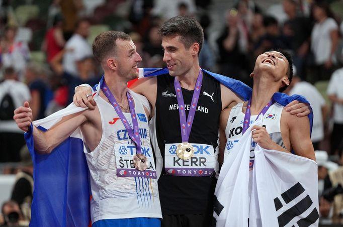 Český výškař Jan Štefela na MS v atletice 2025