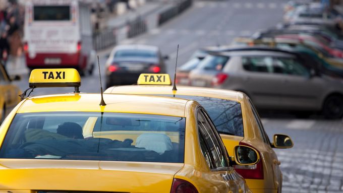 Taxikáři v Praze
