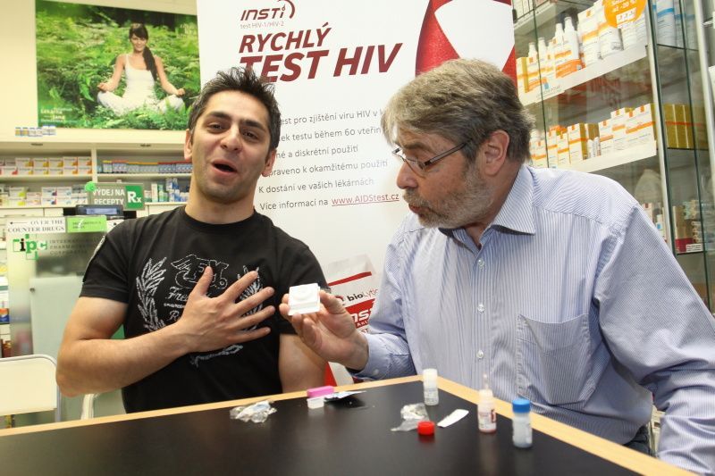 Vlasta Horváth se testoval na HIV