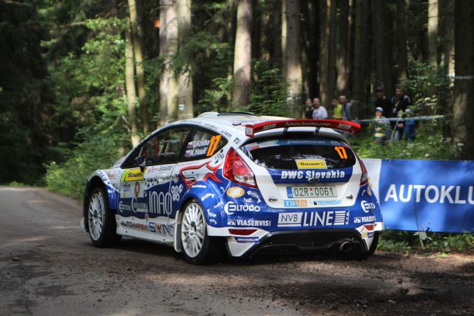 Barum rallye 2014: Tomáš Kostka, Ford Fiesta R5