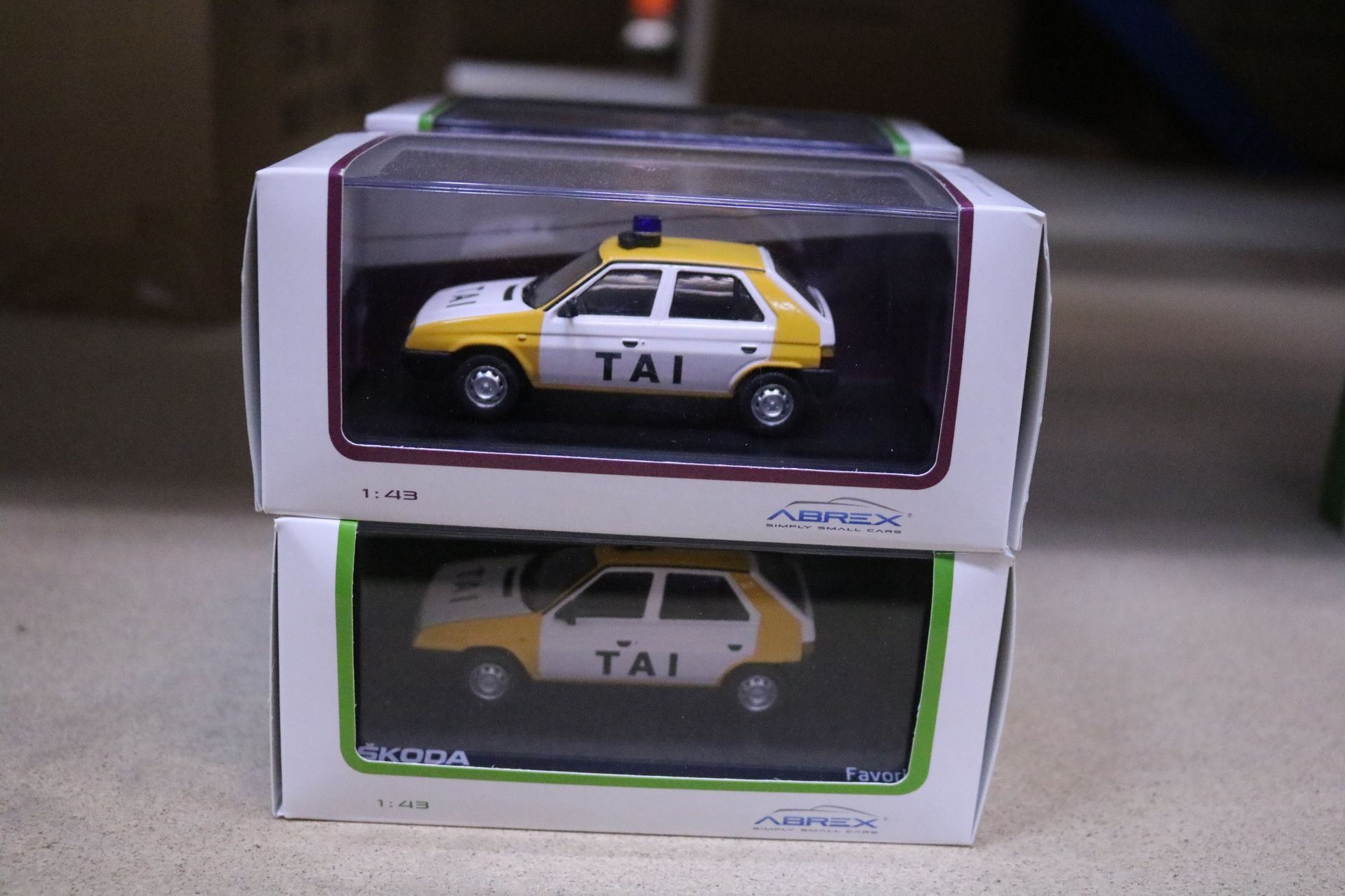 Abrex výroba modelů autíček