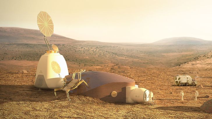 3D tištěný modul HORIZON na Marsu - Tomáš Rousek, Donald C. Barker, Michael Fox, Sandra Haeuplik-Meusburger
