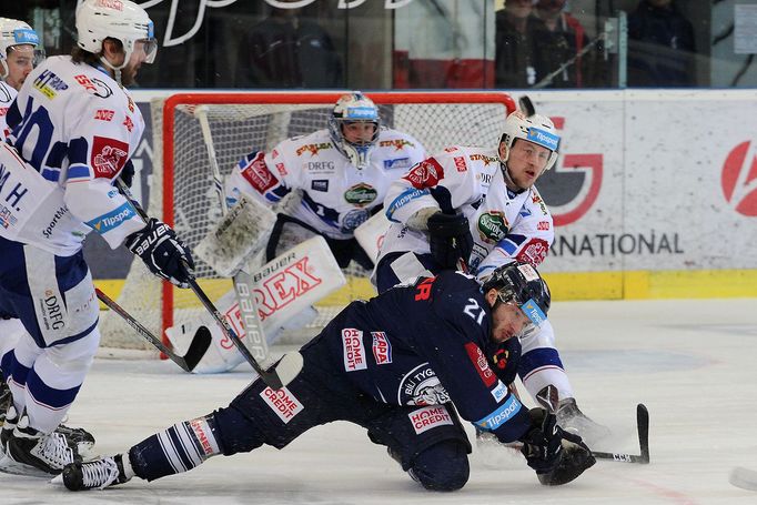 Kometa Brno - Liberec, třetí finále play off 2017