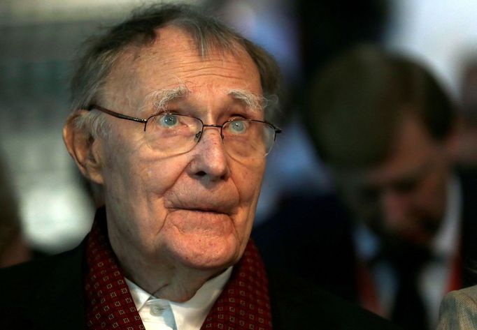 Zakladatel společnosti IKEA Ingvar Kamprad.