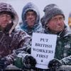 Britové protestují proti migrantům