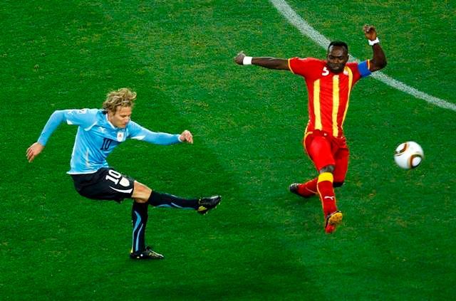MS 2010: Ghana - Uruguay (Forlán)