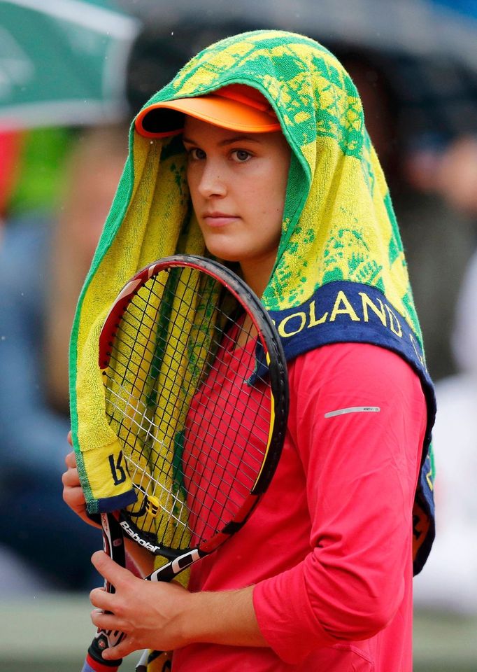 Eugenie Bouchardová na French Open 2014