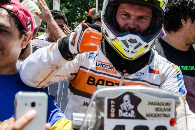 Rallye Dakar 2017, 1. etapa: Rudolf Lhotský, KTM
