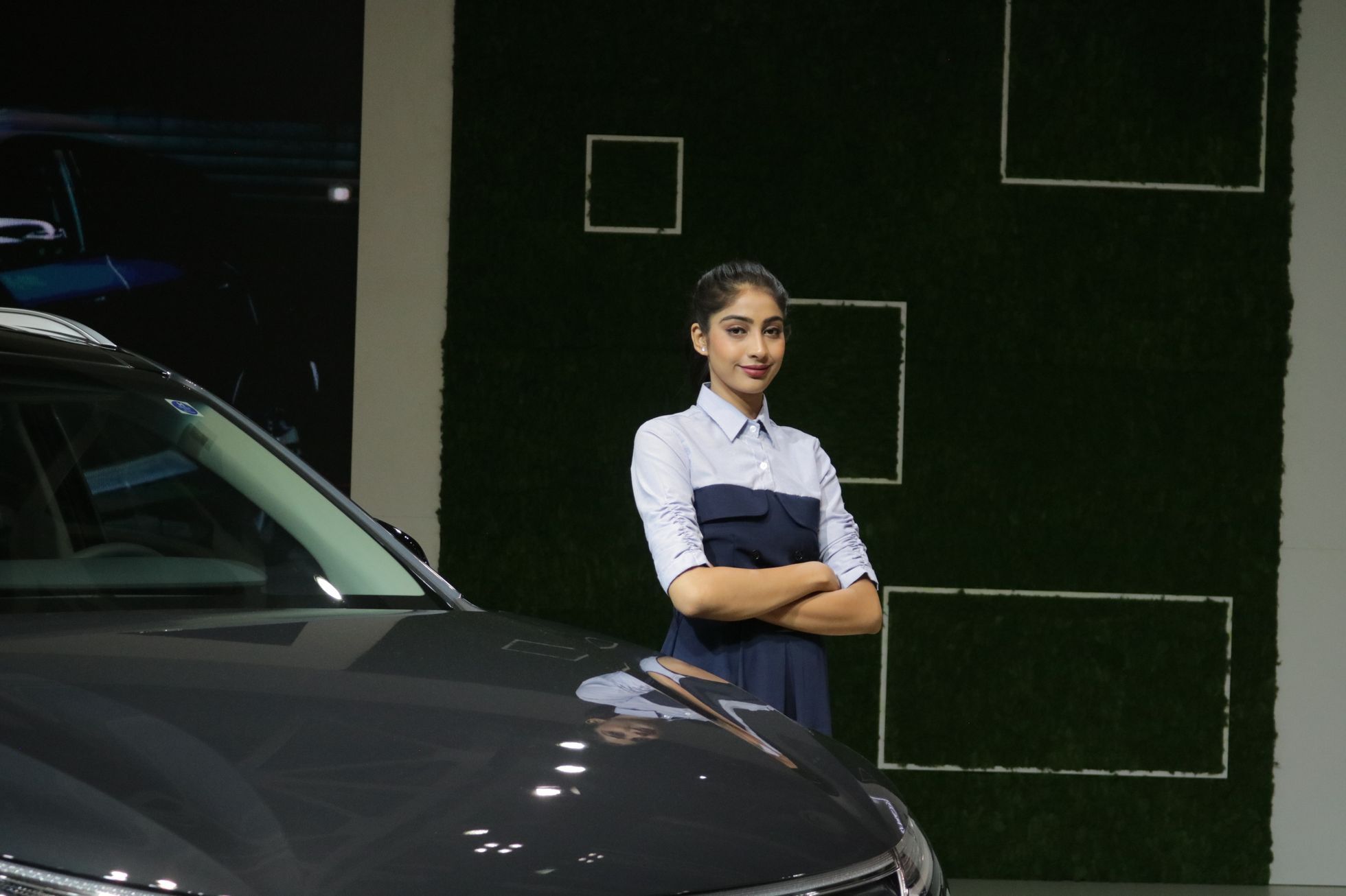 modelky autosalon Nové Dillí 2020