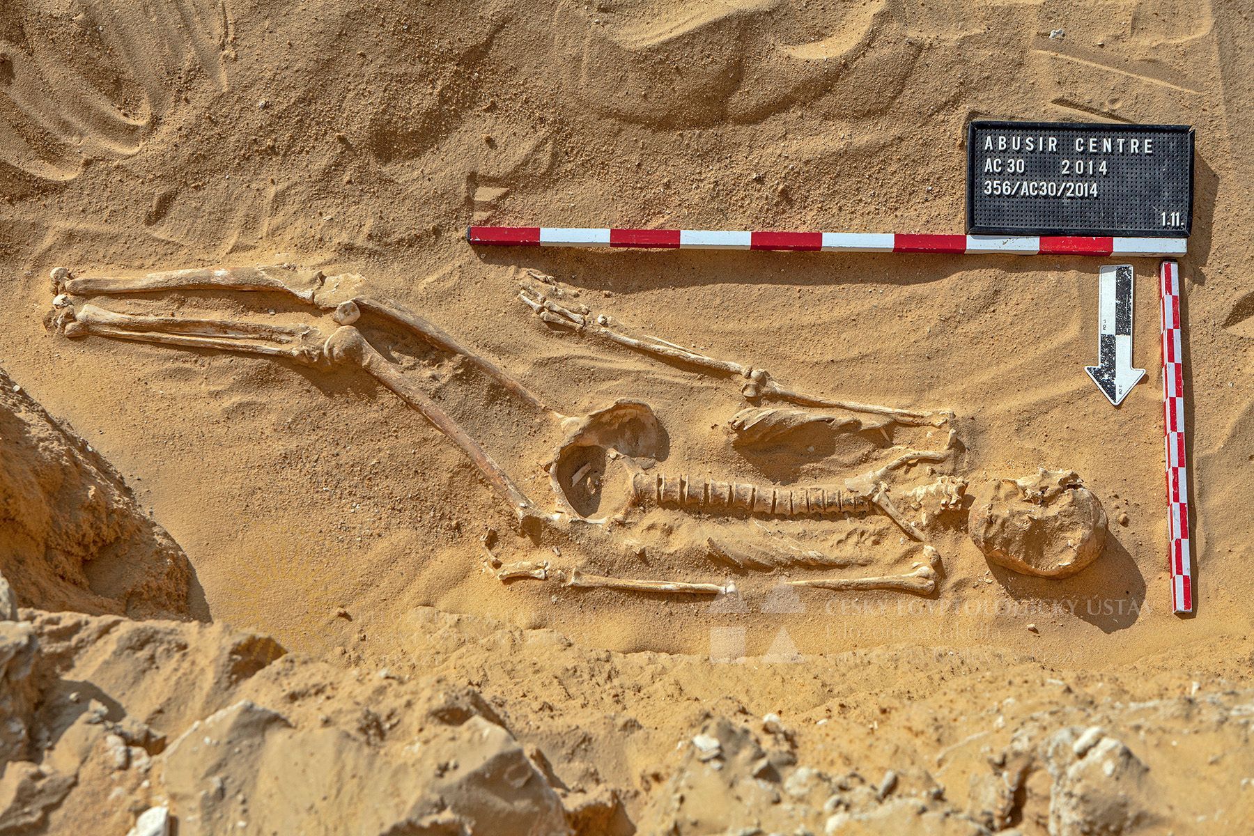Objev českých egyptologů - hrobka královny Chentkaus III. v Abúsíru