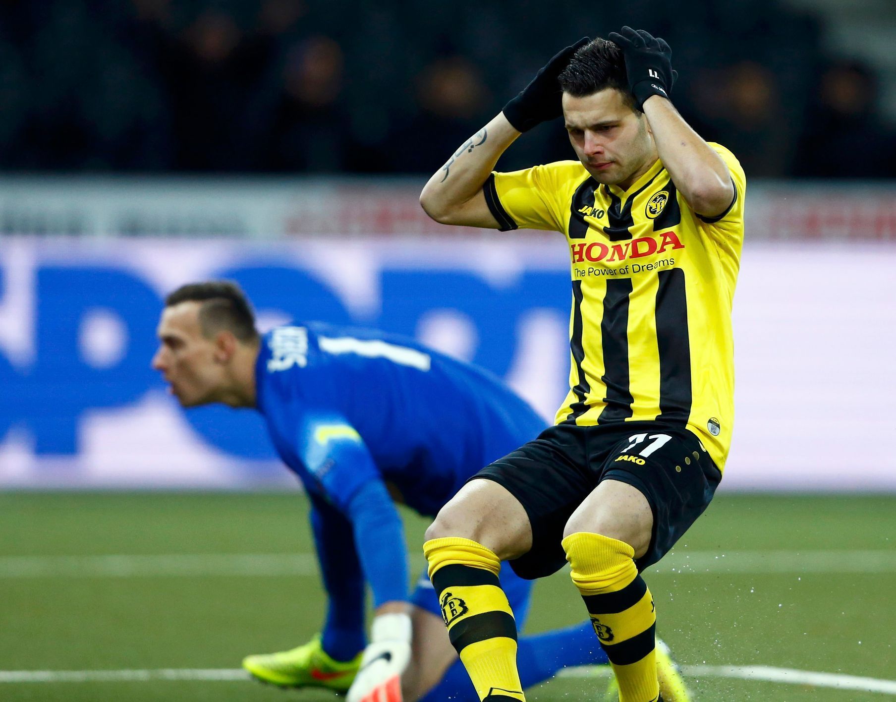 EL, Young Boys Bren - Sparta: Renato Steffen - Marek Štěch