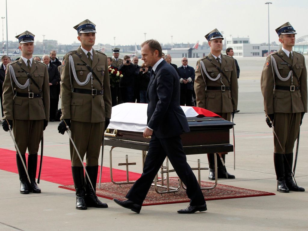 Převoz ostatků Lecha Kaczynského