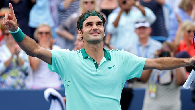 V Cincinnati na Federera nikdo nestačil. Srazí někdo jeho sebevědomí na US Open?