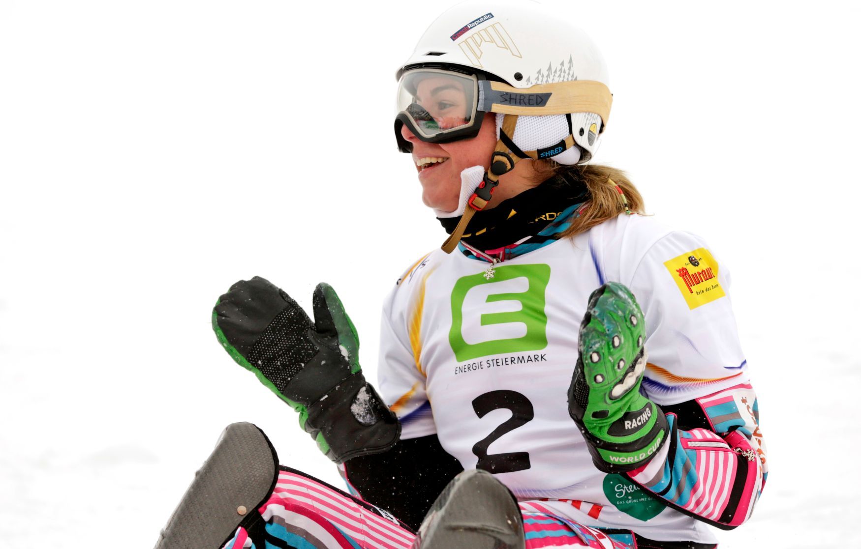 Ester Ledecká, šampionka v paralelním slalomu 2015
