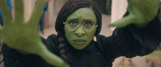 Cynthia Erivo jako Elphaba.
