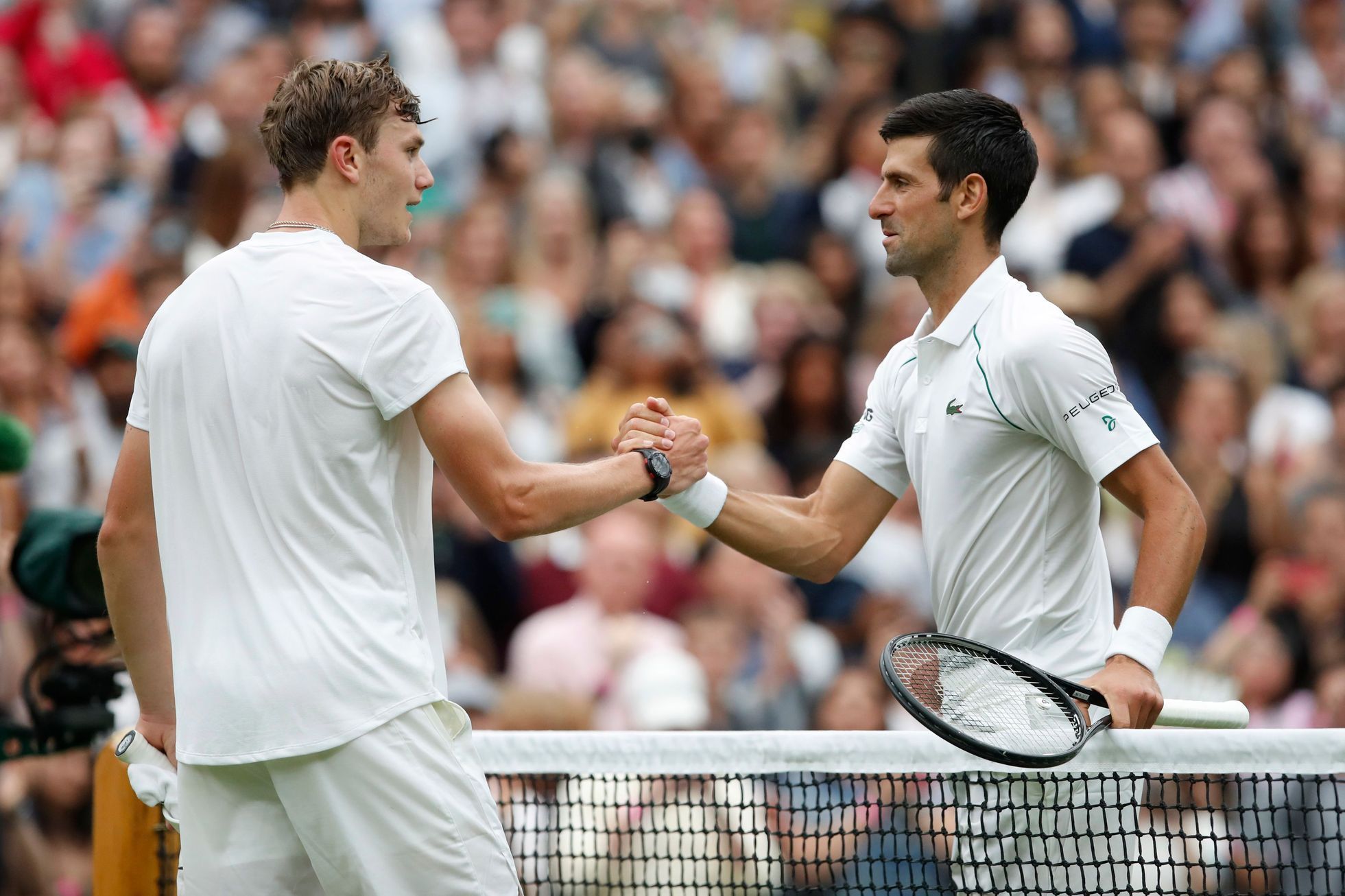 Wimbledon 2021: Novak Djokovič a Jack Draper