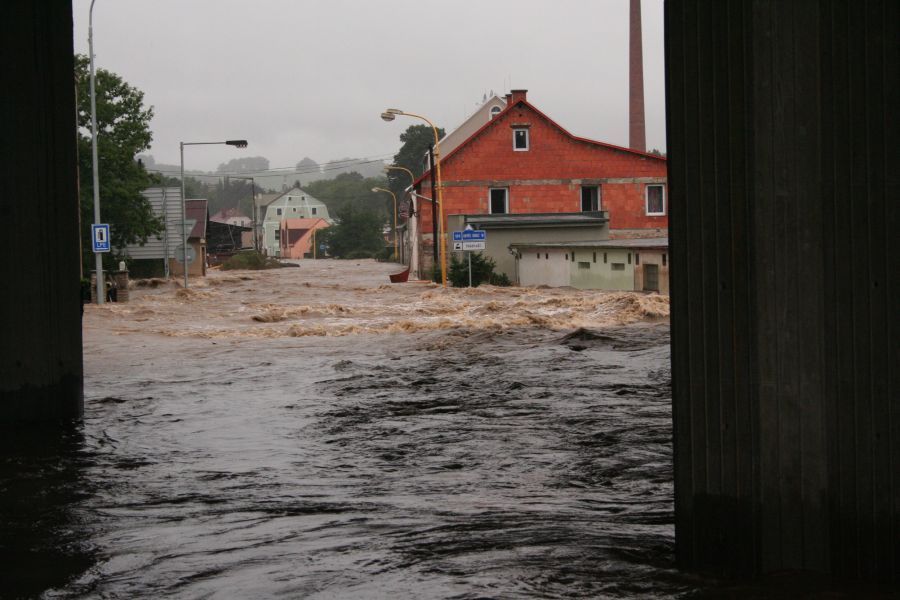 Povodně srpen 2010 - Chrastava