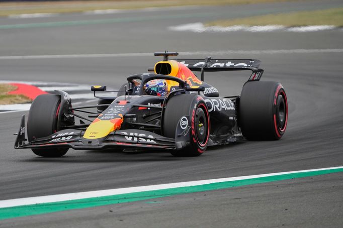 Max Verstappen, Red Bull v kvalifikaci na VC Británie F1 2025