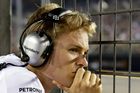 F1: Rosberga srazily v boji o titul kabely, vůz neposlouchal