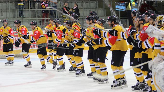 Litvínovští hokejisté prodloužili sérii výher v Lize mistrů a k postupu do osmifinále jim stačí remíza doma s Vídní.