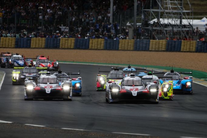 Fernando Alonso ve čtyřiadvacetihodinovce v Le Mans 2019