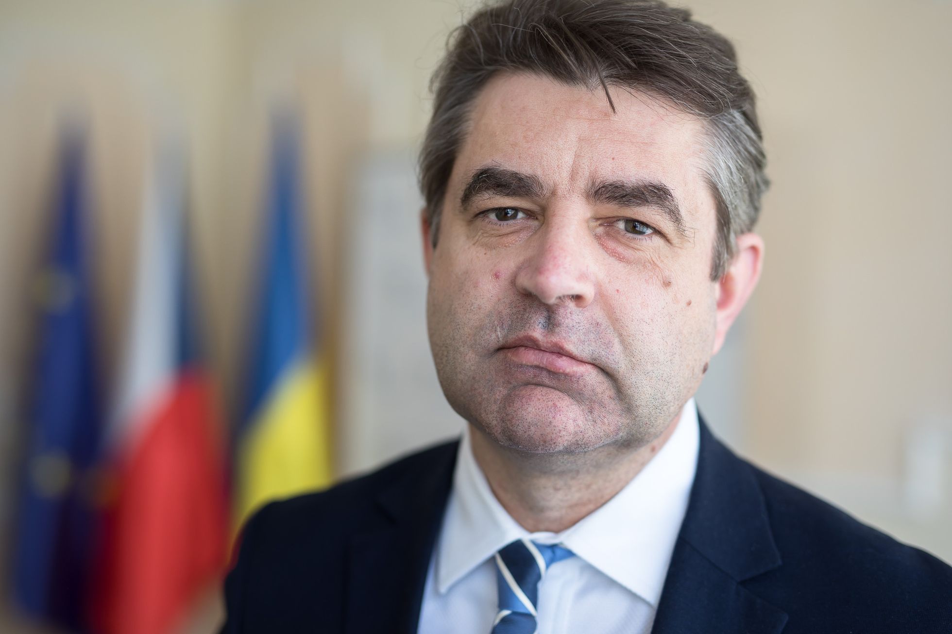 Jevhen Perebyjnis, ukrajinský velvyslanec v Praze, portrét