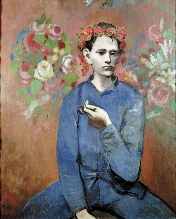 Pablo Picasso - Chlapec s dýmkou