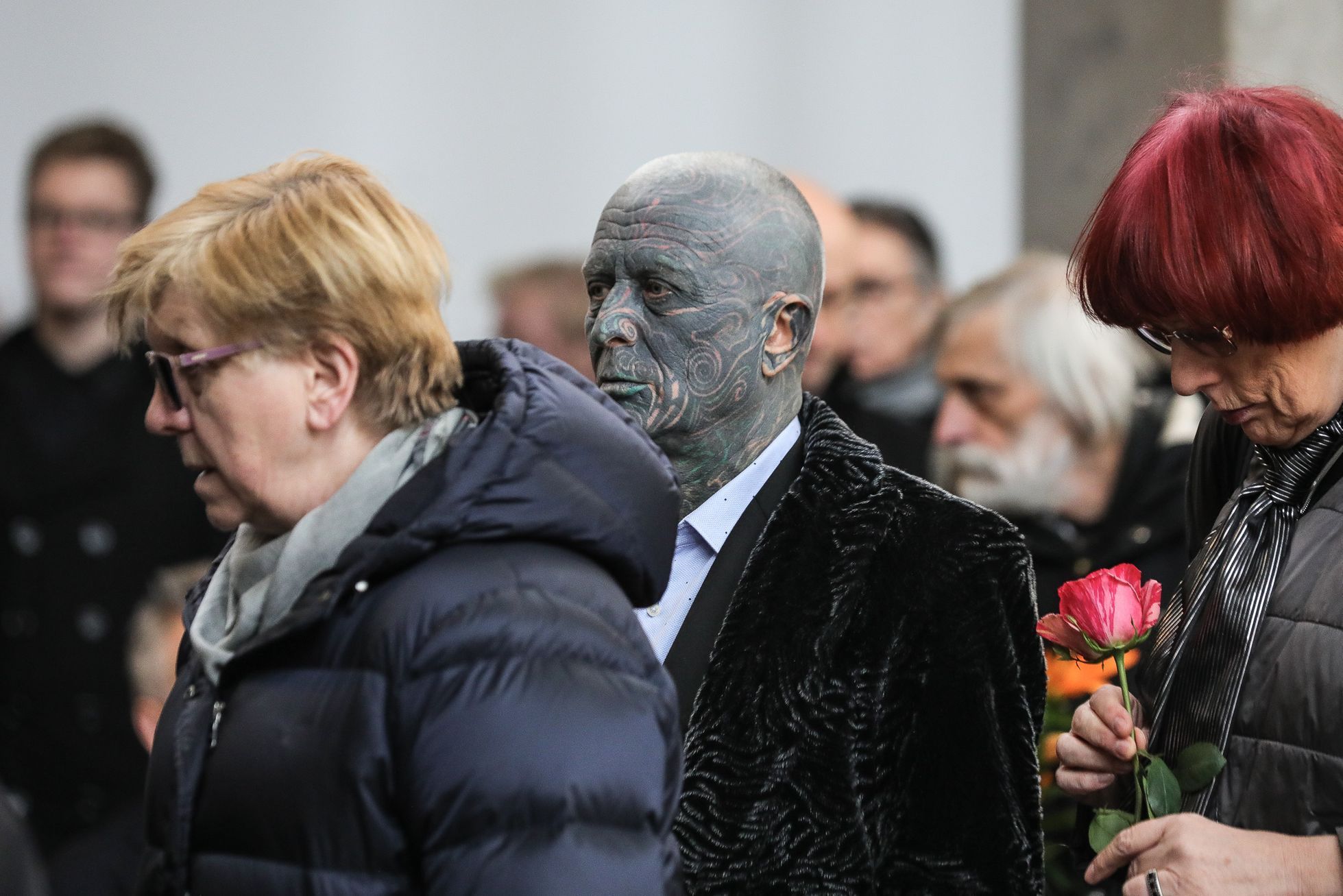 Pohřeb Táňa Fischerová, Krematorium Strašnice - Vladimír Franz