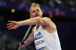 Jakub Vadlejch ve finále OH 2024 v Paříži
