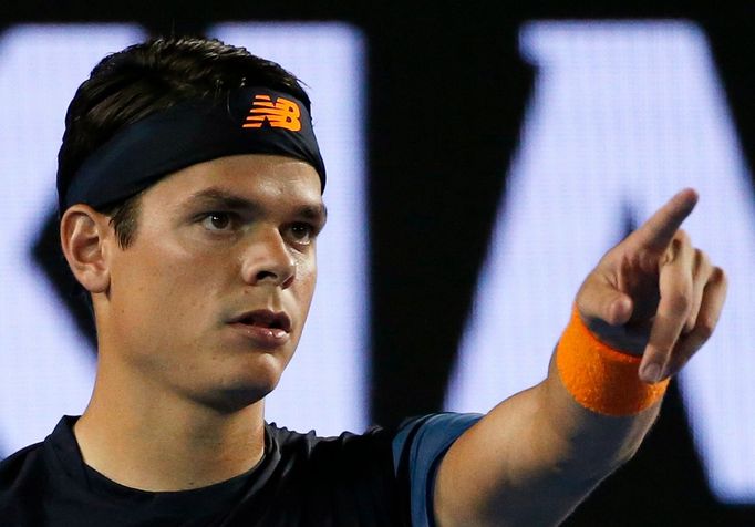 Milos Raonic ve čtvrtfinále Australian Open 2016