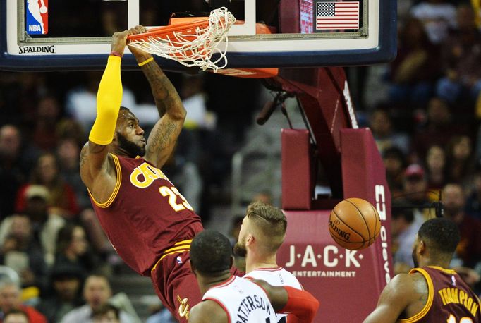 NBA, Cleveland - Toronto: LeBron James (23)