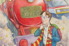 Originál ilustrace z první knihy o Potterovi se vydražil skoro za dva miliony dolarů