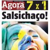 Fotbal - Titulní strany novin - Brazílie: Agora