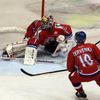 Hokej, EHT, Česko - Rusko: Jakub Kovář a Roman Červenka