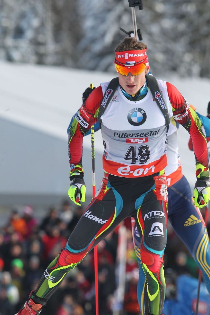 SP biatlonu,. Hochfilzen, stíhačka M: Ondřej Moravec