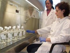 Laboratoř společnosti Intralytix, kde vyvinuli postřik proti listeriím.