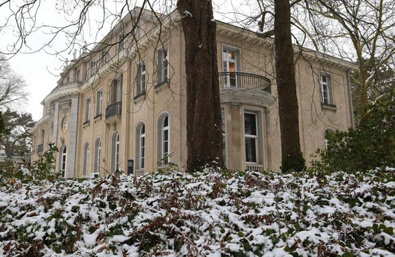 Vila ve Wanssee, kde se rozhodlo o holocaustu, na snímku z ledna 2017.