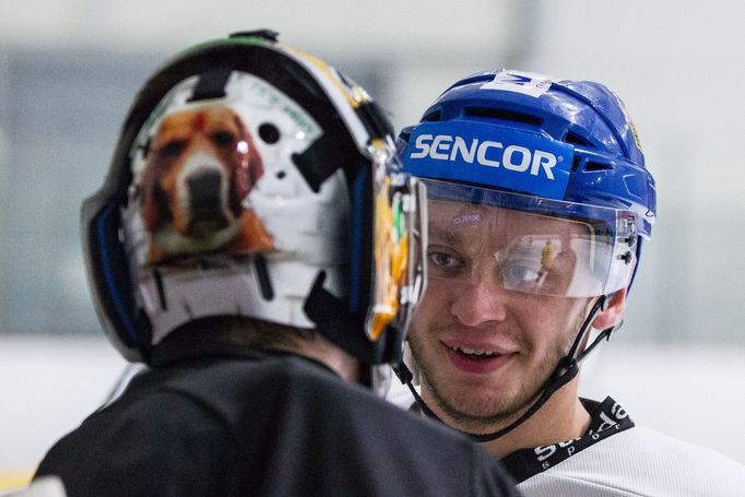 Repre před Channel One Cupem: David Rittich a Tomáš Zohorna