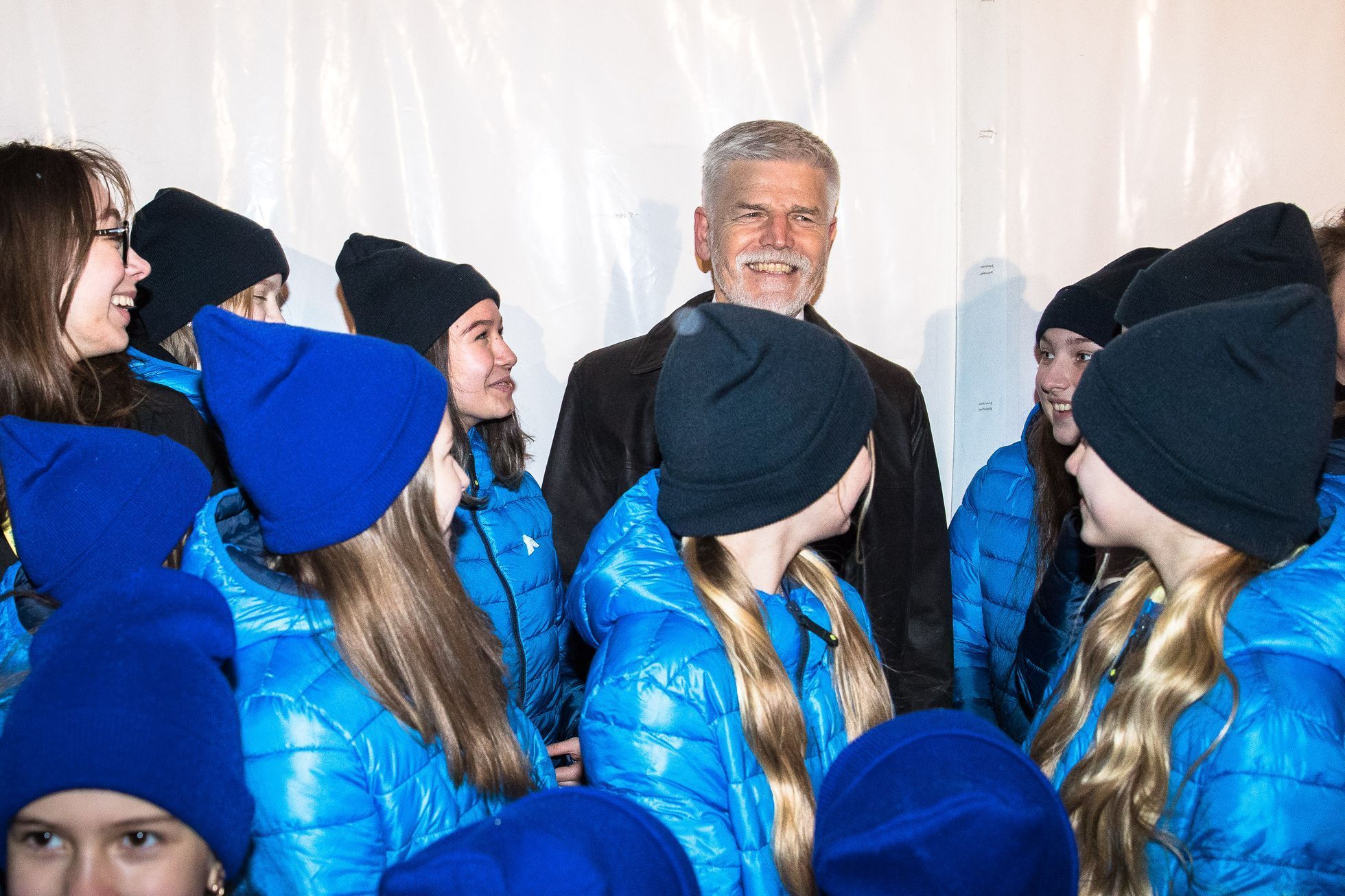 Rok od vpádu Ruska na Ukrajinu, ake v Praze na Letné, u ruské ambasády a ukrajinské ambasády