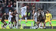 Bundesliga - St. Pauli v Bayer Leverkusen fotbal Patrik Schick gól