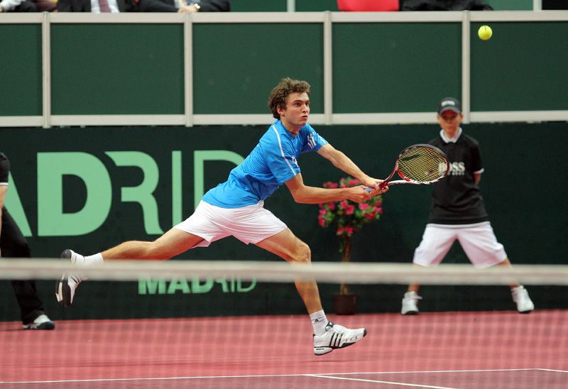 Davis Cup 2009: Giles Simon