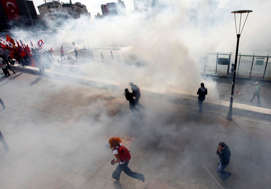 Výroční zasedání Mezinárodního měnového fondu (MMF) a Světové banky v Istanbulu - protesty